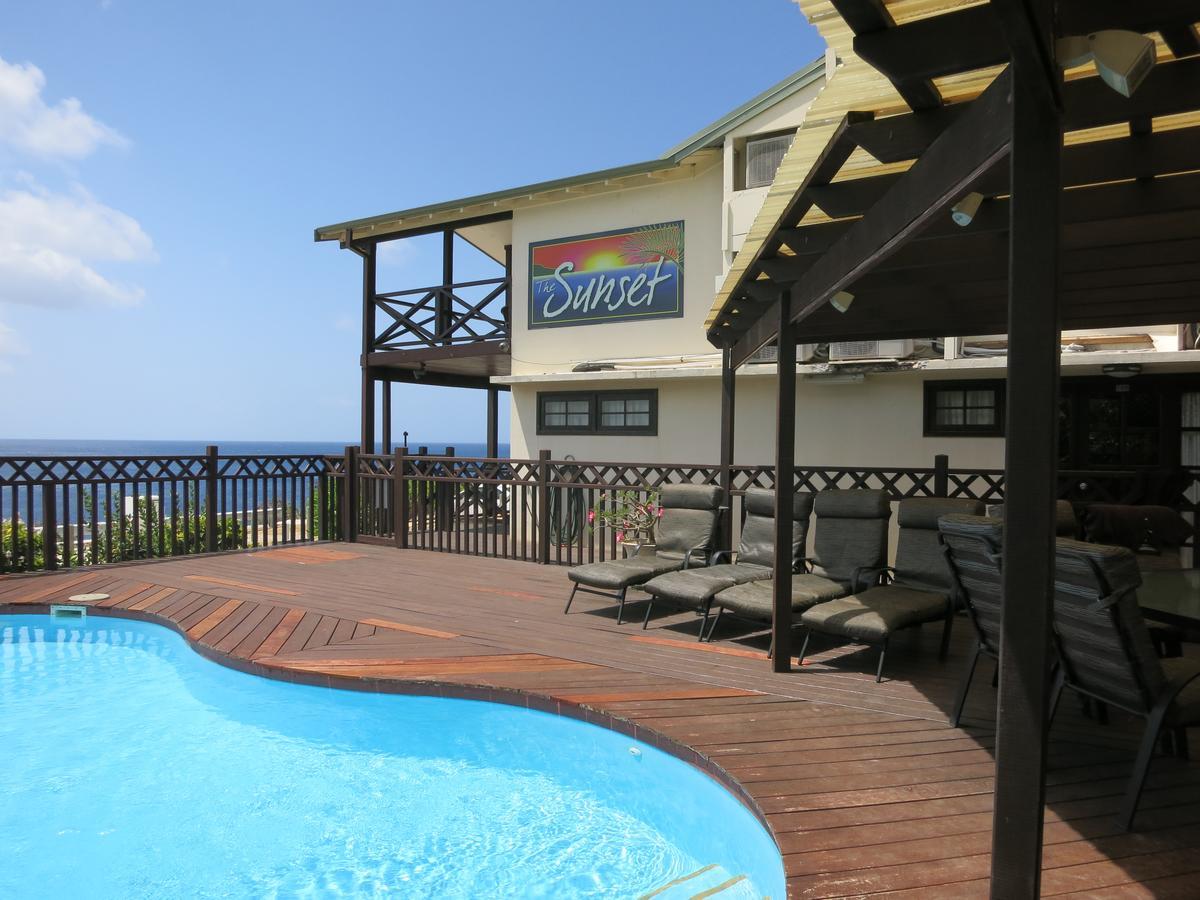 The Sunset Hotel Flying Fish Cove Luaran gambar